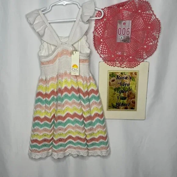 NWT C&C California Stripe Sweater Sundress - Picture 3 of 11